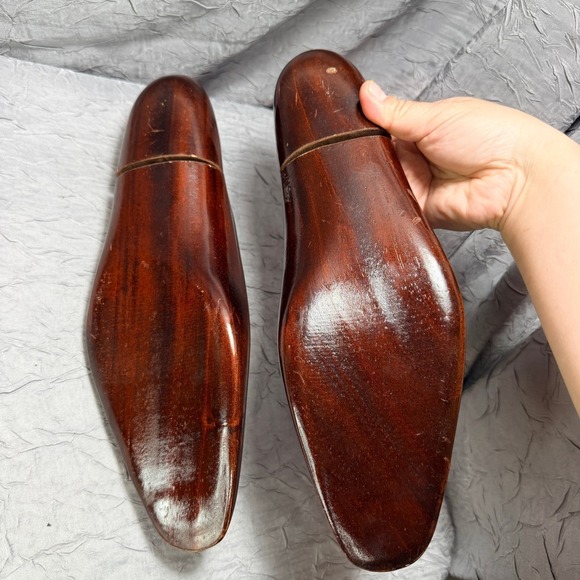 Ralph Lauren Purple Label Brown Leathe Dress Loafers Mens 11.5 Shoe Tree England main image 14